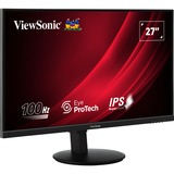 ViewSonic VG2709-2K-MHD-2 27" monitor Zwart, 1x HDMI, 1x DisplayPort, 100 Hz