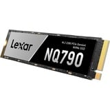 Lexar NQ790, 1 TB SSD Zwart/grijs, PCIe 4.0 x4, NVMe 1.4, M.2 2280