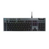 Logitech G915 X Low-Profile Wired Mechanical Gaming Keyboard Zwart, US-International, GL Tactile, Double-Shot PBT, RGB