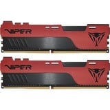 Patriot 32 GB DDR4-4000 Kit werkgeheugen Rood/zwart, PVE2432G400C0K, Viper Elite II, XMP 2.0