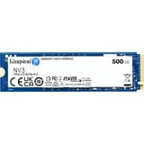 Kingston NV3 500 GB SSD SNV3S/500G, PCIe 4.0 x4, NVMe, M.2 2280