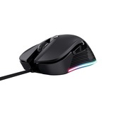 Trust GXT 922 Ybar ECO gaming muis Zwart, RGB | 200 - 7200 dpi