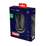 Trust GXT 922 Ybar ECO gaming muis Zwart, RGB | 200 - 7200 dpi