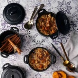 Victoria Mini Cocotte 0,22 liter bak-/braadpan Zwart