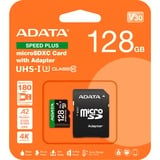 ADATA SPEED PLUS microSDXC 128 GB geheugenkaart UHS-I U3, Class 10, V30, A2