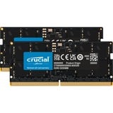 Crucial 64 GB DDR5-5600 Kit laptopgeheugen Zwart, CT2K32G56C46S5