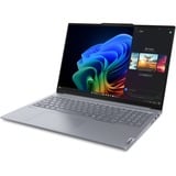 Lenovo ThinkBook 16 G7 QOY (21NH000BMH) 16"  Copilot+ laptop Grijs | Snapdragon X Plus X1P-42-100 | Qualcomm Adreno GPU | 16 GB | 512 GB SSD