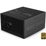 NZXT , 1000 Watt voeding  Zwart