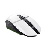 Trust GXT 110 Felox verlichte draadloze gaming-muis Wit, RGB | 800 - 4800 dpi