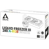 ARCTIC Liquid Freezer III 280 A-RGB waterkoeling Wit, 4-pins PWM