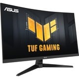 ASUS TUF Gaming VG32WQ3B 31.5" Curved monitor Zwart, 180Hz, HDMI, DisplayPort, Audio, AMD FreeSync