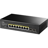 Cudy 8-GbE PoE+ Switch with 2 Uplink SFP Zwart