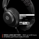 SteelSeries Arctis Nova 5 Wireless over-ear gaming headset Zwart, Pc, Bluetooth 5.3 / 2.4 GHz