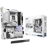 ASRock Z890 Pro RS WiFi White socket 1851 moederbord Zwart, RAID, 2.5 Gb-LAN, WIFI, BT, Sound, ATX