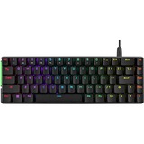 ASUS ROG Falchion Ace, gaming toetsenbord Zwart, US lay-out, ROG RX Red, 65%, RGB led, ROG PBT Doubleshot Keycaps