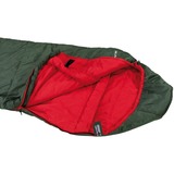 High Peak Black Arrow ECO slaapzak Donkergroen/rood