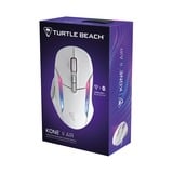 Turtle Beach Kone II Air gaming muis Wit, 50 - 26.000 Dpi, RGB, USB / 2,4 GHz / Bluetooth