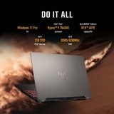 ASUS TUF Gaming A16 FA607PI-N3090W 16"  gaming laptop Zwart/grijs | Ryzen 9 7940HX | RTX 4070 | 16 GB | 1 TB SSD