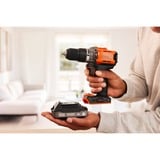 BLACK+DECKER 18V 2.0Ah Schroefklopboormachine Zwart/oranje