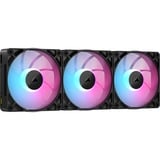 Corsair RX120 MAX RGB case fan Zwart, 3 stuks, 4-pins PWM fan-connector