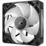 Corsair RX120 MAX RGB case fan Zwart, 3 stuks, 4-pins PWM fan-connector