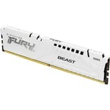 Kingston FURY 32 GB DDR5-6400 werkgeheugen Wit, KF564C32BWE-32, Fury Beast, XMP