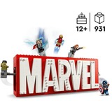 LEGO Marvel Super Heroes - MARVEL logo en minifiguren Constructiespeelgoed 76313