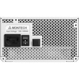 Montech TITAN PLA 1000W voeding  Wit, 2x PCIe, 1x 12VHPWR, Kabelmanagement