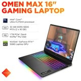 HP OMEN MAX 16-ah0001nd 16"  gaming laptop Zwart | Core Ultra 9 275HX | RTX 5080 | 32 GB | 1 TB SSD