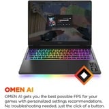 HP OMEN MAX 16-ah0001nd 16"  gaming laptop Zwart | Core Ultra 9 275HX | RTX 5080 | 32 GB | 1 TB SSD