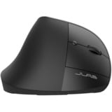 JLab JBuds Ergonomic Wireless Vertical Mouse Zwart, 1200 – 2400 DPI, Bluetooth 5.2 / 2.4 GHz