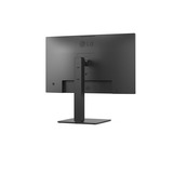 LG 27BA850 27" monitor Zwart, HDMI, DisplayPort, Audio, LAN, USB-C, Webcam