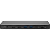 Kensington SD5760T dockingstation Zilver/zwart, Thunderbolt 4, USB-C, USB-A, HDMI, PD