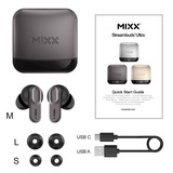 MIXX StreamBuds Ultra Mini True Wireless Earbuds  headset Zwart