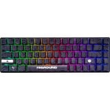 Higround BLACKICE Base 65 Keyboard, gaming toetsenbord Zwart/wit, US lay-out, Gateron KS-37B, 65%, RGB leds, Dye-sub PBT, Hot-swap