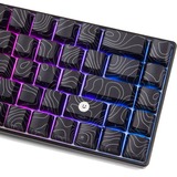 Higround BLACKICE Base 65 Keyboard, gaming toetsenbord Zwart/wit, US lay-out, Gateron KS-37B, 65%, RGB leds, Dye-sub PBT, Hot-swap