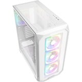 Sharkoon AK5G RGB midi tower behuizing Wit | 2x USB-A | 1x USB-C | RGB | Tempered Glass