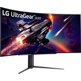 LG UltraGear OLED 45GR95QE-B 44.5" Curved UltraWide gaming monitor Zwart, 2x HDMI, 1x DisplayPort, USB-At, USB-B, 240 Hz