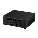 ALTERNATE Workstation Nuc i5 14gen pc-systeem Zwart | Core i5-1335U | Iris Xe Graphics | 32 GB | 1 TB SSD