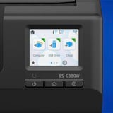 Epson ES-C320W compacte A4-documentscanner met Wi-Fi-connectiviteit en U-traject Zwart, A4, A5, A6, B5