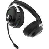 AceZone A-Spire ANC  over-ear gaming headset Zwart/zilver, PC, PS4, PS5, Xbox Series X|S, Switch, Mobile