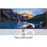 Dell U3824DW 38" Curved UltraWide monitor Zilver/zwart, 2x HDMI, DisplayPort, 4x USB-A, 2x USB-C, RJ-45