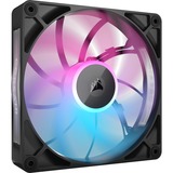 Corsair RX140 MAX RGB case fan Zwart, 2 stuks