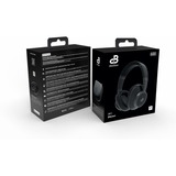 DeeBee Audio Pulse Black draadloze headset over-ear  Zwart, Bluetooth 5.2, Hybrid ANC