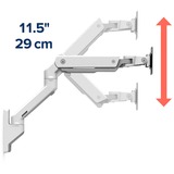 Ergotron HX Wall Mount monitorarm Wit