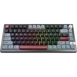 Montech Mkey Pro Darkness, toetsenbord Zwart, US lay-out, Gateron G Pro Brown, 75%, Hot-swappable, RGB, Double-Shot PBT