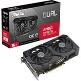 ASUS DUAL Radeon RX 7600 XT OC grafische kaart 1x HDMI 2.1, 3x DisplayPort, RDNA 3