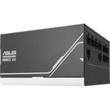 ASUS Prime Gold, 850 Watt voeding  Wit/zwart, 3x PCIe, 1x 12VHPWR, Kabelmanagement