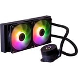 Cooler Master MasterLiquid 240L Core ARGB waterkoeling Zwart, 4-pins PWM fan-connector