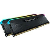 Corsair 64 GB DDR4-3200 Kit werkgeheugen Zwart, CMG64GX4M2E3200C16, Vengeance RGB RS, XMP 2.0